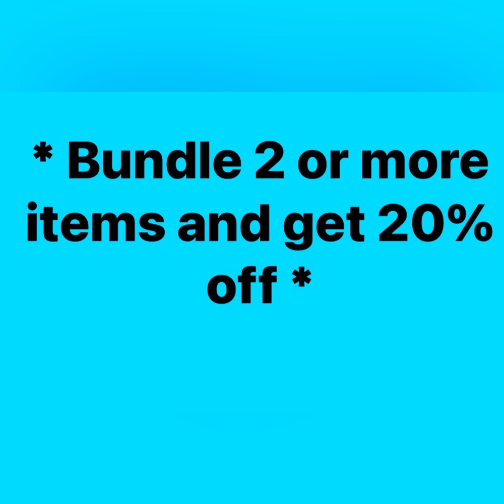 20% off Bundle Sale!